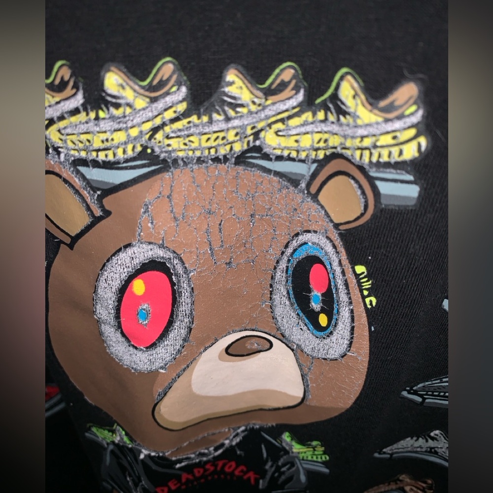 Rare deadstock kanye graduation bear sneaker long sleeve ye yeezy - Picture 6 of 7